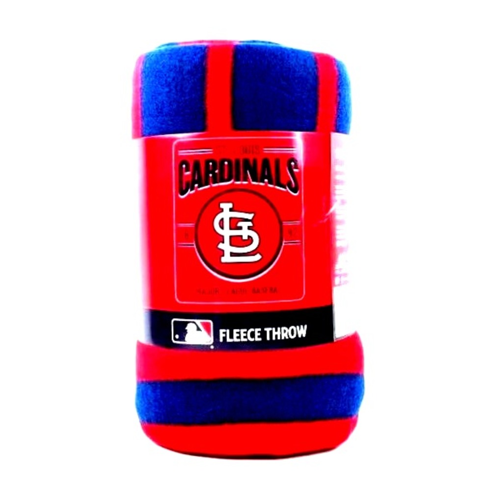 St Louis Cardinals Fleece Blanket Throw Lightweight Southpaw Style Blanket NWT